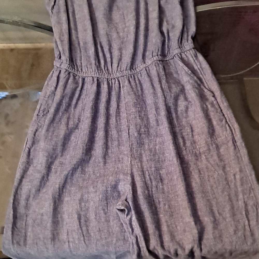Grey jump suit